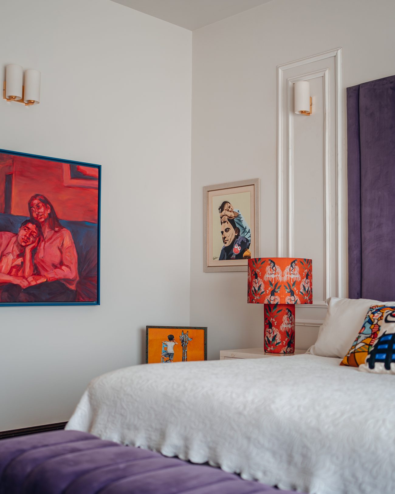 The Soft Geometry Bedroom, view 2