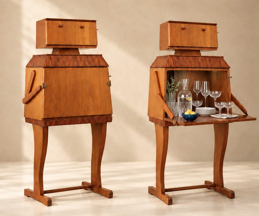 The Robot Bar, illustrative render