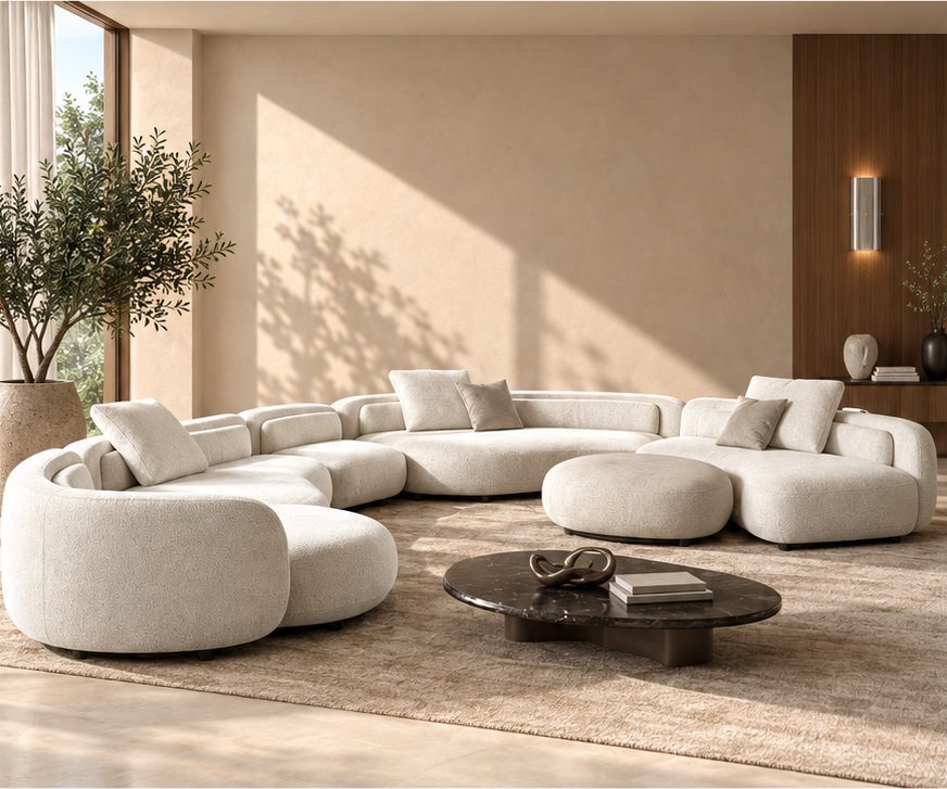 The Sculpt Sofa, illustrative render