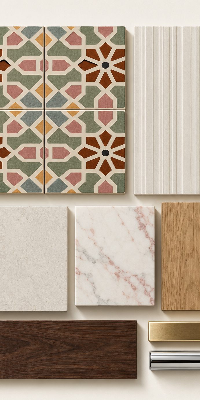The turnkey process: Materials and finishes