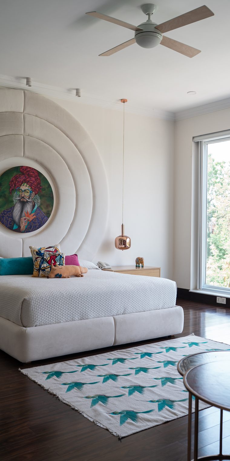 The turnkey process: The finished bedroom